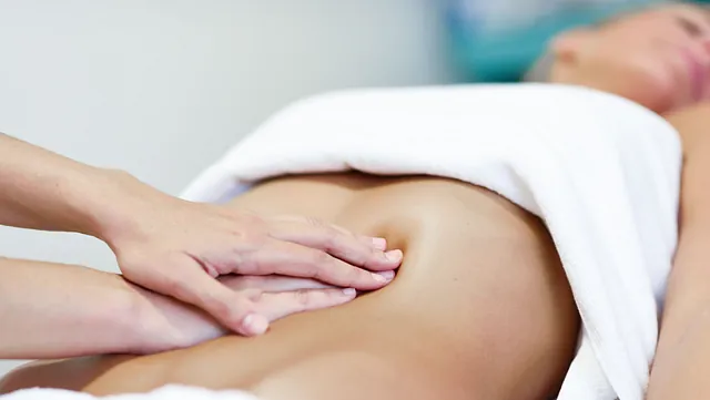 Dråper i rosa og blå toner